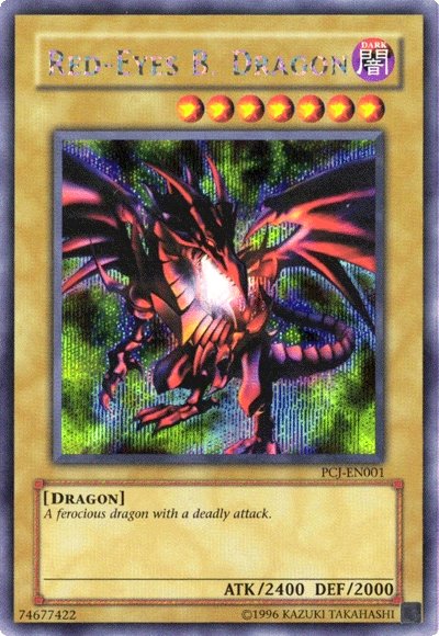 Red-Eyes B. Dragon [PCJ-EN001] Prismatic Secret Rare | RetroPlay Games