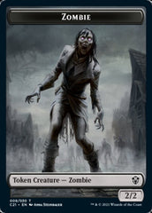 Zombie // Horror Token [Commander 2021 Tokens] | RetroPlay Games