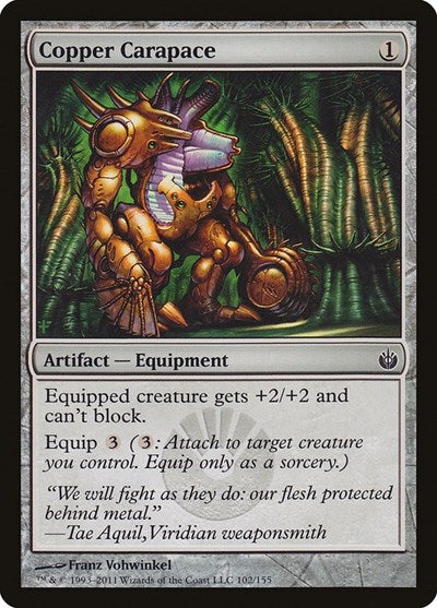 Copper Carapace [Mirrodin Besieged] | RetroPlay Games
