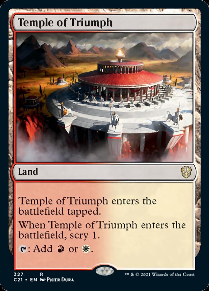 Temple of Triumph [Commander 2021] | RetroPlay Games