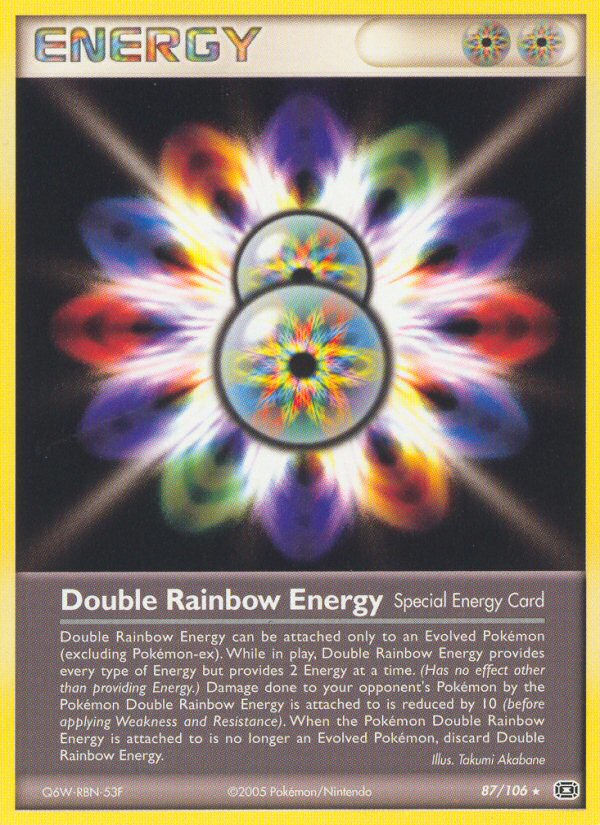 Double Rainbow Energy (87/106) [EX: Emerald] | RetroPlay Games