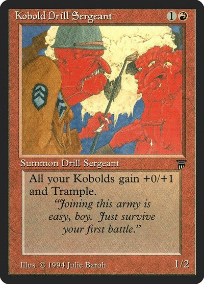 Kobold Drill Sergeant [Legends] | RetroPlay Games