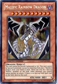 Malefic Rainbow Dragon [YMP1-EN005] Secret Rare | RetroPlay Games