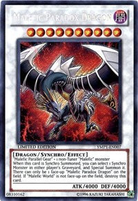 Malefic Paradox Dragon [YMP1-EN007] Secret Rare | RetroPlay Games