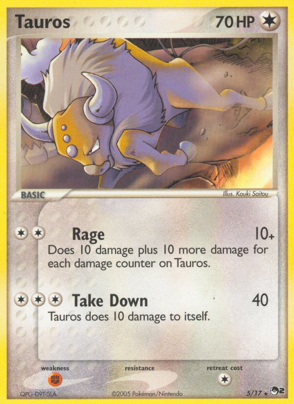 Tauros (5/17) [POP Series 2] | RetroPlay Games