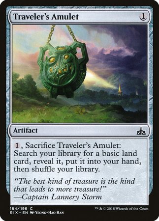 Traveler's Amulet [Rivals of Ixalan] | RetroPlay Games