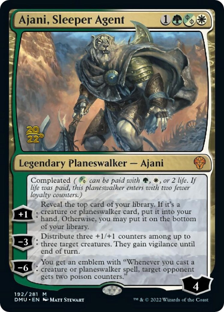 Ajani, Sleeper Agent [Dominaria United Prerelease Promos] | RetroPlay Games