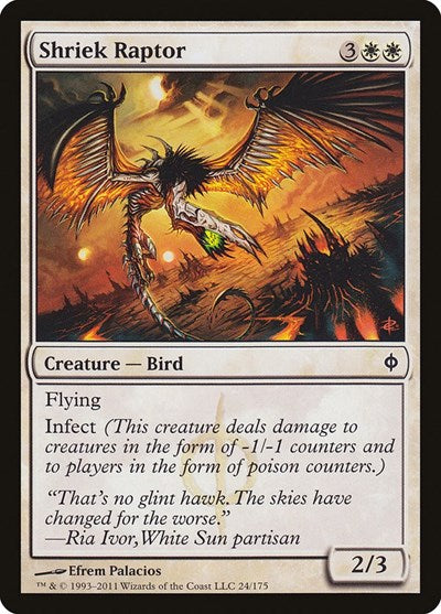 Shriek Raptor [New Phyrexia] | RetroPlay Games