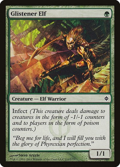 Glistener Elf [New Phyrexia] | RetroPlay Games