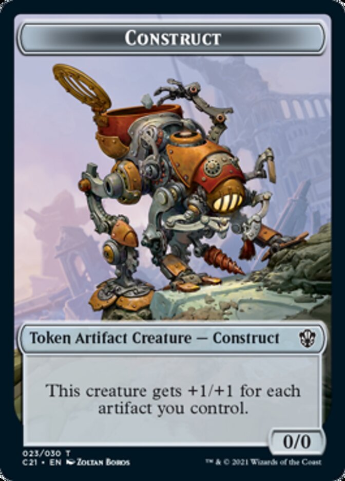 Copy // Construct Token (030) [Commander 2021 Tokens] | RetroPlay Games