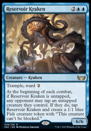 Reservoir Kraken (Promo Pack) [Streets of New Capenna Promos] | RetroPlay Games