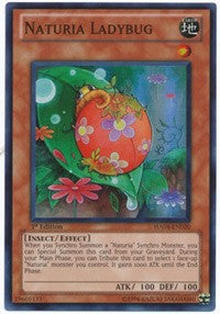 Naturia Ladybug [HA04-EN020] Super Rare | RetroPlay Games