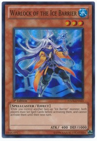 Warlock of the Ice Barrier [HA04-EN023] Super Rare | RetroPlay Games