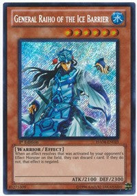 General Raiho of the Ice Barrier [HA04-EN025] Secret Rare | RetroPlay Games