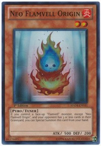 Neo Flamvell Origin [HA04-EN031] Super Rare | RetroPlay Games