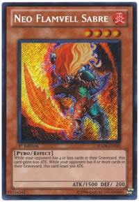 Neo Flamvell Sabre [HA04-EN035] Secret Rare | RetroPlay Games