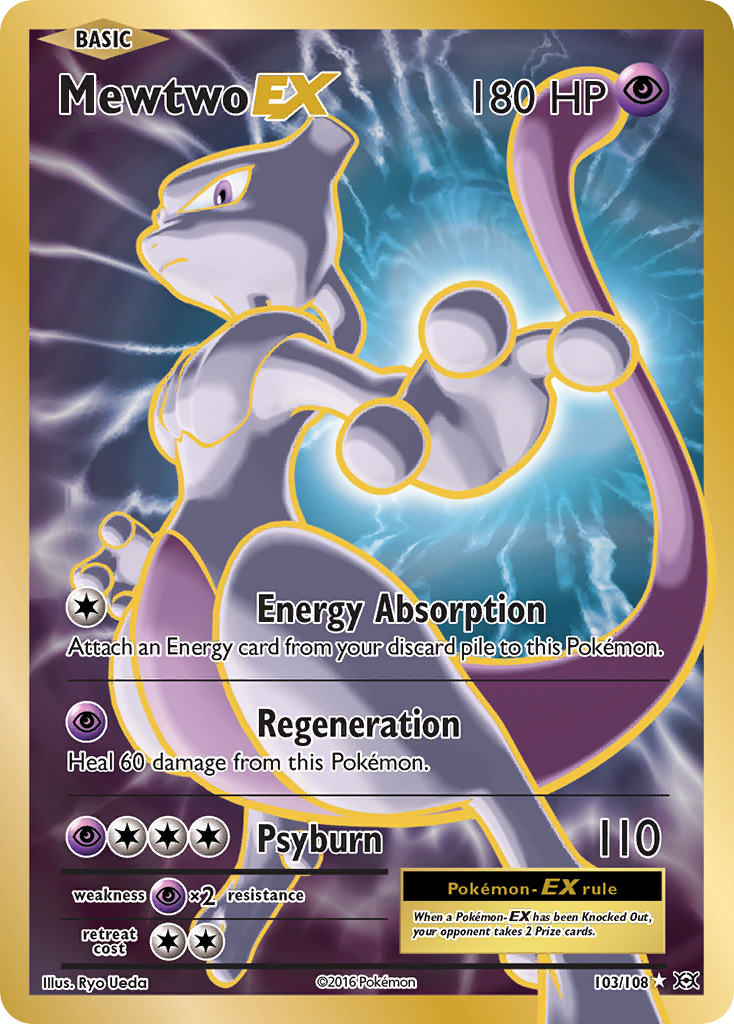 Mewtwo EX (103/108) [XY: Evolutions] | RetroPlay Games