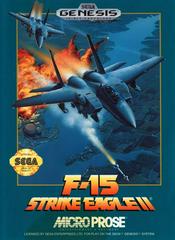 F-15 Strike Eagle II [Cardboard Box] - Sega Genesis | RetroPlay Games