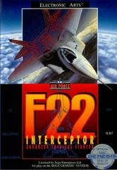 F-22 Interceptor [Cardboard Box] - Sega Genesis | RetroPlay Games