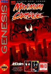 Spiderman Maximum Carnage [Cardboard Box] - Sega Genesis | RetroPlay Games