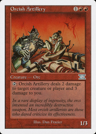 Orcish Artillery [Classic Sixth Edition] | RetroPlay Games