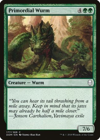 Primordial Wurm [Dominaria] | RetroPlay Games