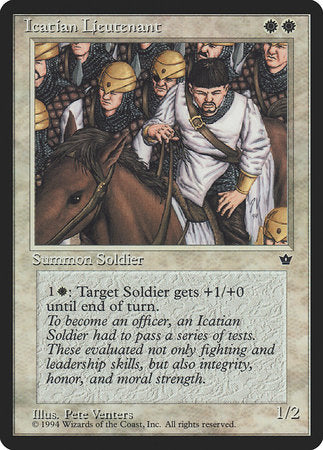 Icatian Lieutenant [Fallen Empires] | RetroPlay Games