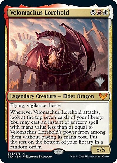Velomachus Lorehold (Promo Pack) [Strixhaven: School of Mages Promos] | RetroPlay Games