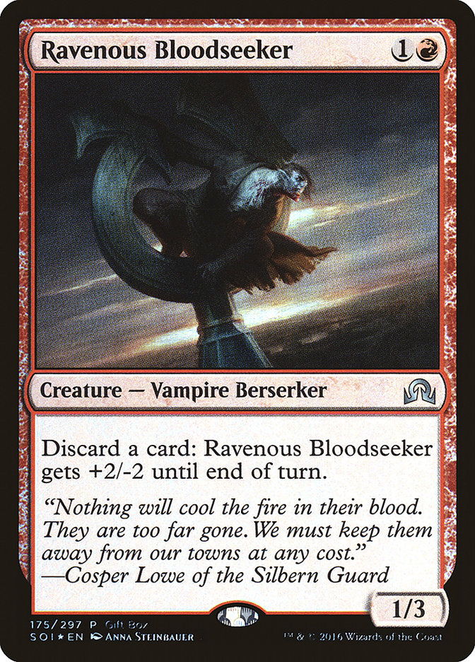 Ravenous Bloodseeker (Gift Box) [Shadows over Innistrad Promos] | RetroPlay Games