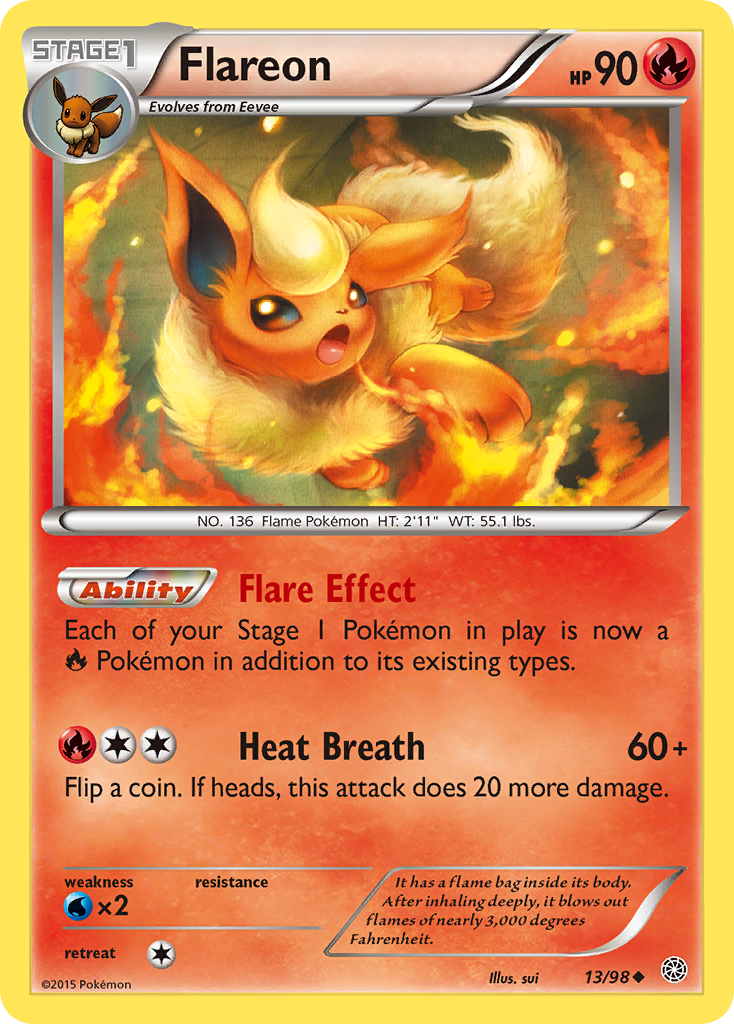 Flareon (13/98) [XY: Ancient Origins] | RetroPlay Games