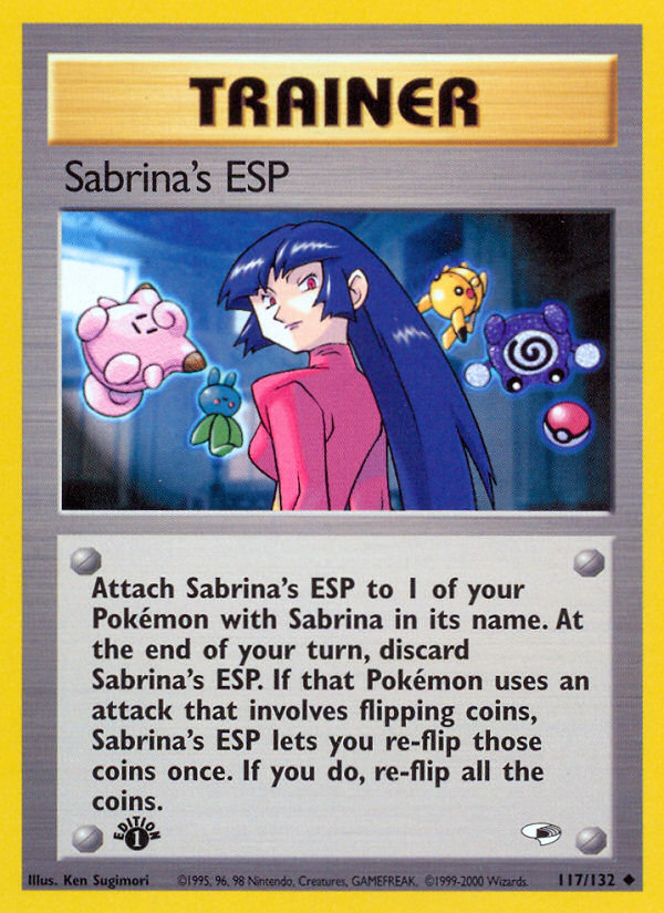 Sabrina's ESP (117/132) [Gym Heroes 1st Edition] | RetroPlay Games