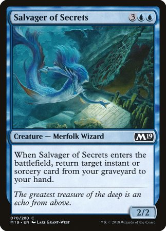 Salvager of Secrets [Core Set 2019] | RetroPlay Games