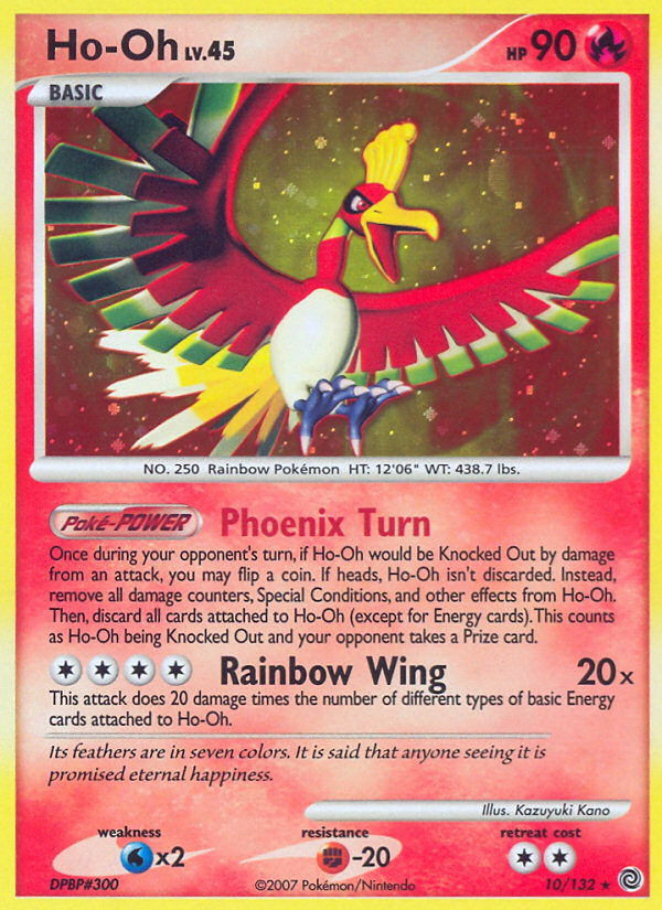 Ho-Oh (10/132) [Diamond & Pearl: Secret Wonders] | RetroPlay Games