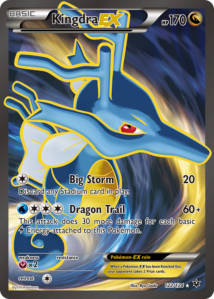 Kingdra EX (122/124) [XY: Fates Collide] | RetroPlay Games