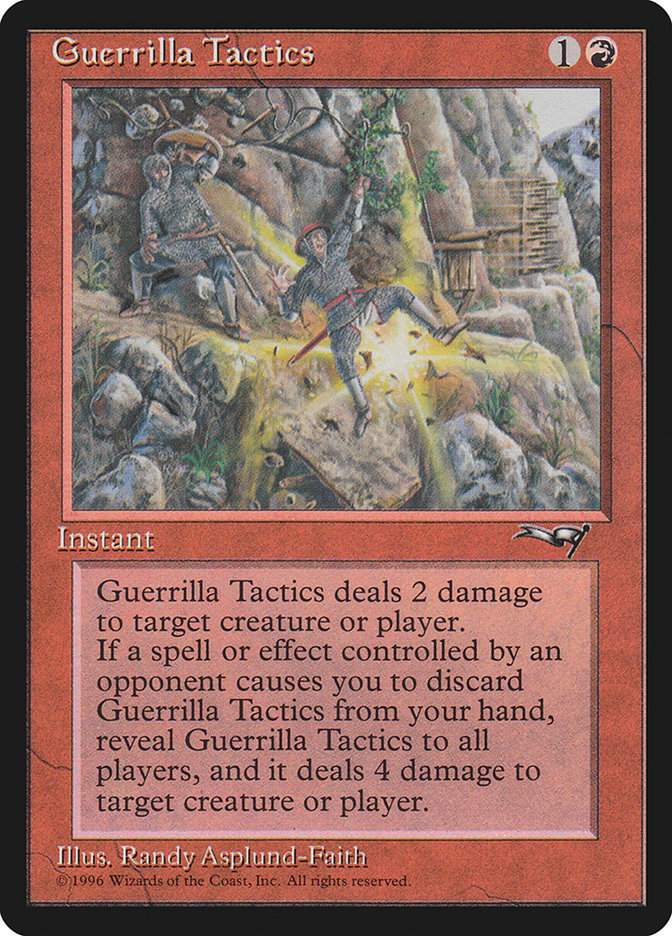 Guerrilla Tactics (Falling) [Alliances] | RetroPlay Games