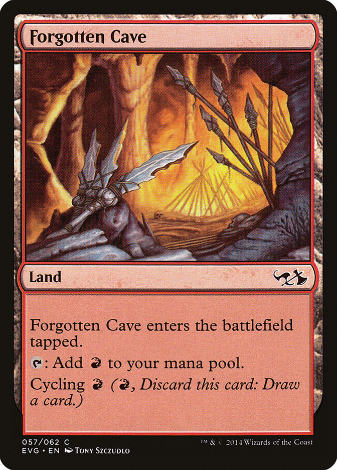 Forgotten Cave (Elves vs. Goblins) [Duel Decks Anthology] | RetroPlay Games