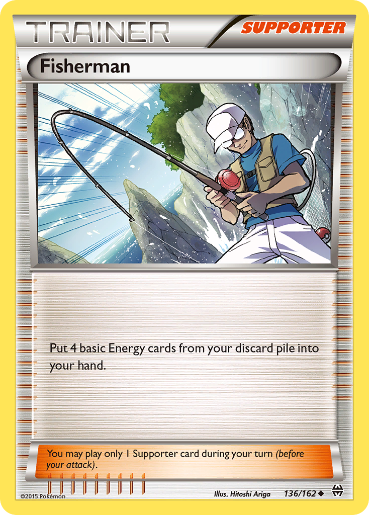 Fisherman (136/162) [XY: BREAKthrough] | RetroPlay Games