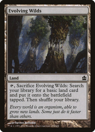 Evolving Wilds [Commander 2011] | RetroPlay Games