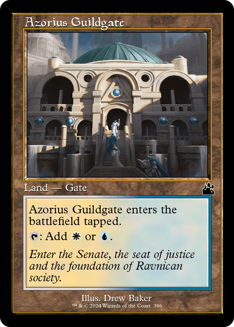 Azorius Guildgate (Retro Frame) [Ravnica Remastered] | RetroPlay Games