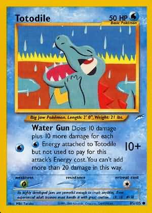 Totodile (85/105) [Neo Destiny Unlimited] | RetroPlay Games