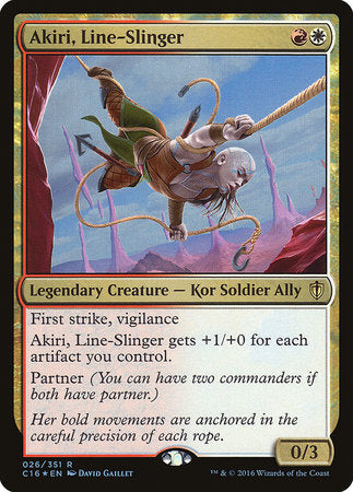 Akiri, Line-Slinger [Commander 2016] | RetroPlay Games