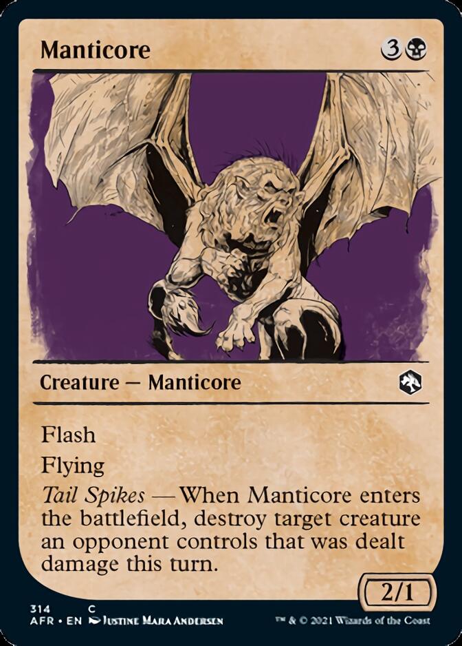 Manticore (Showcase) [Dungeons & Dragons: Adventures in the Forgotten Realms] | RetroPlay Games