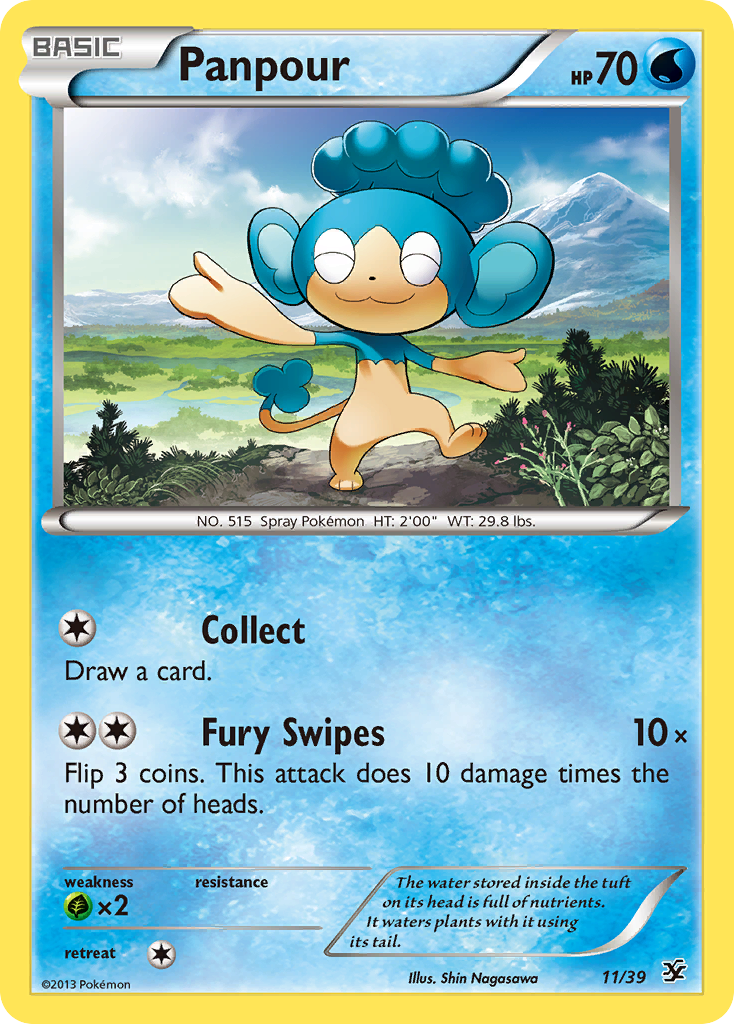 Panpour (11/39) [XY: Kalos Starter Set] | RetroPlay Games