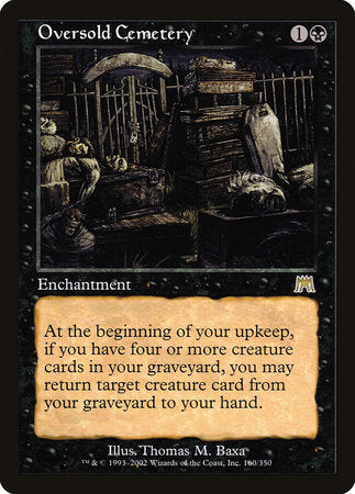 Oversold Cemetery [Onslaught] | RetroPlay Games