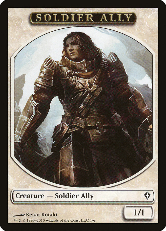 Soldier Ally [Worldwake Tokens] | RetroPlay Games