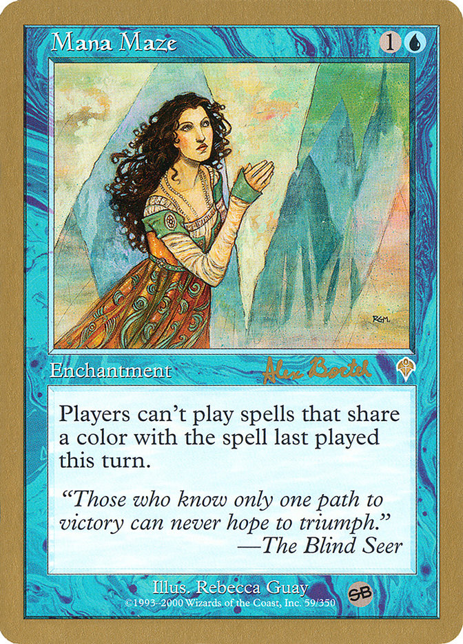 Mana Maze (Alex Borteh) (SB) [World Championship Decks 2001] | RetroPlay Games