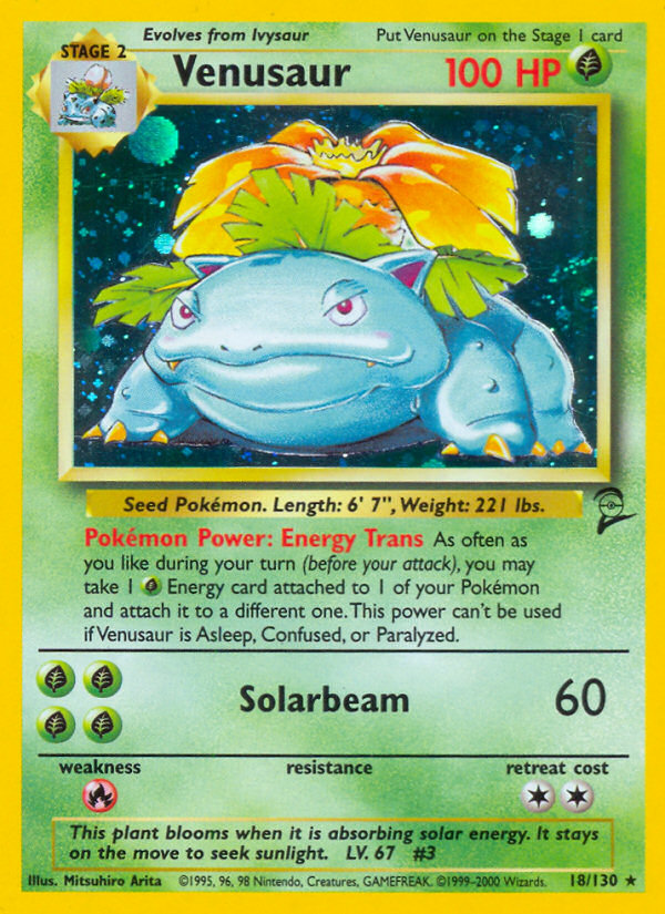 Venusaur (18/130) [Base Set 2] | RetroPlay Games