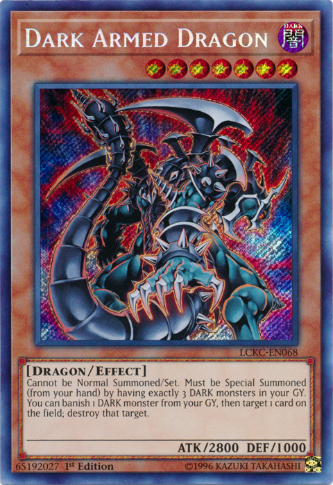 Dark Armed Dragon [LCKC-EN068] Secret Rare | RetroPlay Games