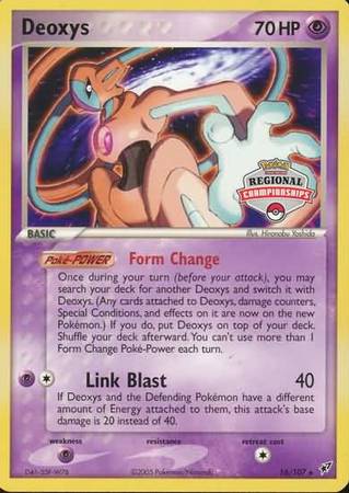 Deoxys (16/107) (Championship Promo) [EX: Deoxys] | RetroPlay Games