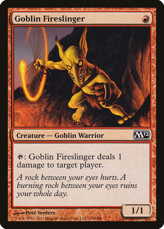 Goblin Fireslinger [Magic 2012] | RetroPlay Games